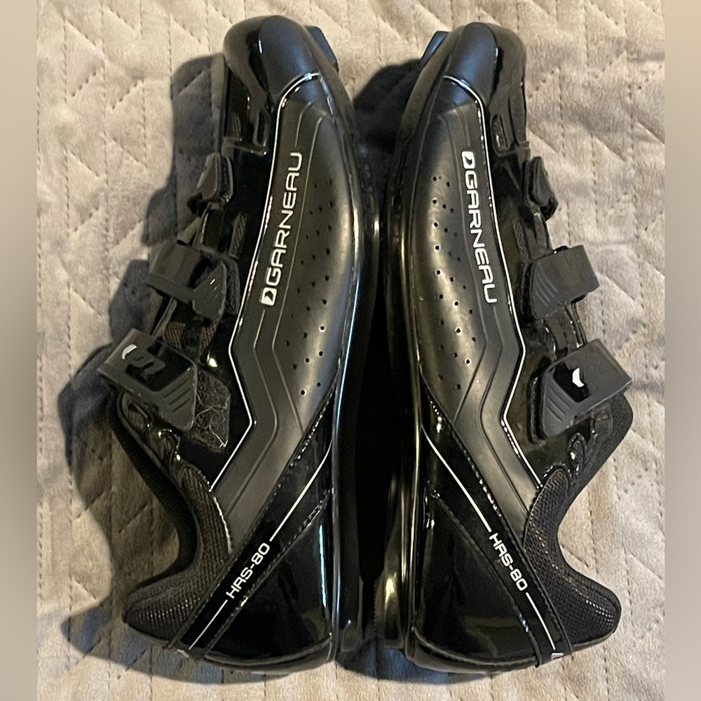 Louis Garneau HRS-80 cycling shoes men’s size 45‎ US 10.75 black NWOB